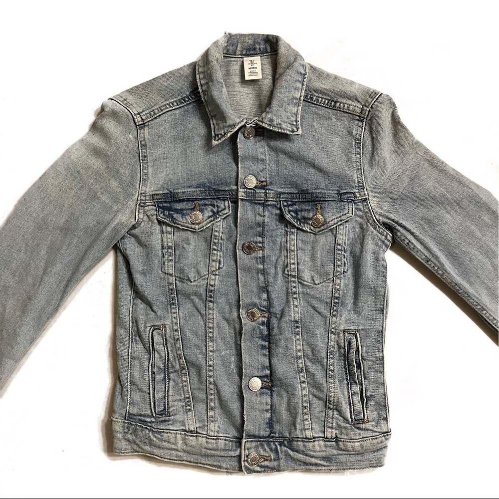 &denim Fitted Jean Jacket